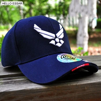 Naujas Oro Pajėgų skrybėlę bžūp moterų beisbolo kepuraitę vyrų Armija skrybėlę hip-hop bžūp beisbolo snapback Lauko Atsitiktinis sporto golf bžūp Dovanos C1164