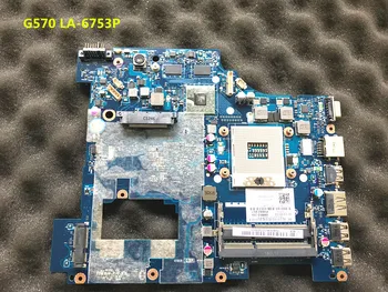 LA-6753P Tinka Lenovo G570 Nešiojamojo KOMPIUTERIO Mainboard HM65 DDR3 visą darbai