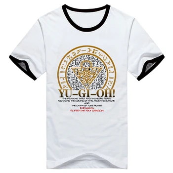 Yu Gi Oh T-shirt Anime Yu-Gi-Oh! Trumpas Rankovės Marškinėliai Atsitiktinis Vyrai Moterys Vatos Pagaliukai Tees