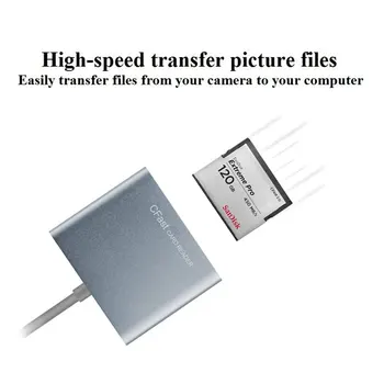Aukštos Kokybės 500MB/s CFast 2.0 Kortelių Skaitytuvas USB 3.0 CFast Fotoaparato Rinkinys, Skirtas 