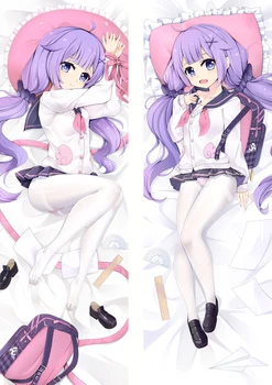 Anime Žaidimas Azur Lane pagalvių užvalkalus Azur Lane pagalvės užvalkalą Sexy girls 3D dvipusis Patalynės Kūno Hugging užvalkalas