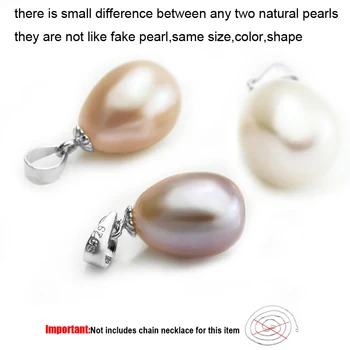 Gėlavandenių Perlų Pakabukas 925 sidabro,9-10mm nekilnojamojo natūralių perlų juvelyrinių dirbinių didmeninė