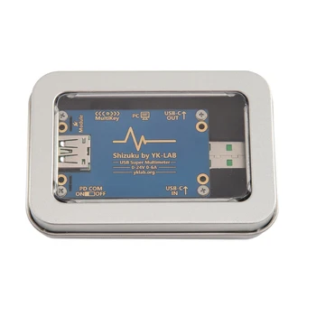 Srovės voltmetras USB Testeris Ammeter Stiprus Ištvermė Elektros Nešiojamas Skaitmeninis Stebėti Įkrovimo Galvos Detektorius
