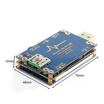 Srovės voltmetras USB Testeris Ammeter Stiprus Ištvermė Elektros Nešiojamas Skaitmeninis Stebėti Įkrovimo Galvos Detektorius