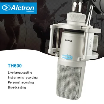Alctron TH600 Mikrofonas Kondensatoriaus Mikrofonas Įrašymo Studija Mikrofonas Live Transliacijos Studija 