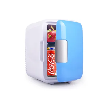 Dvigubo panaudojimo Keturių Litrų Namuose Naudoti Šaldytuvai Itin Tylus, Mažai Triukšmo transporto maži Šaldytuvai, Šaldikliai Šaldymo šiltas Šaldytuvas