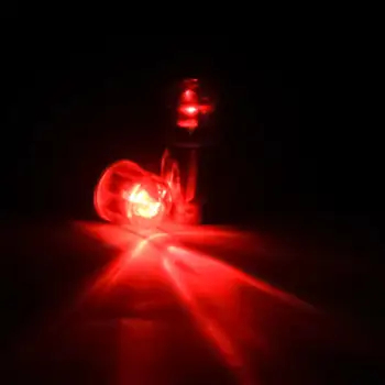 4PCS Auto Automobilių Padangų Varantys Vožtuvas Šviesos diodų (LED) Dviračio Ratas Žibintai Vandeniui Varantys Vožtuvas Dangteliai, Mirksi Žiburiai Automobilio Motociklas