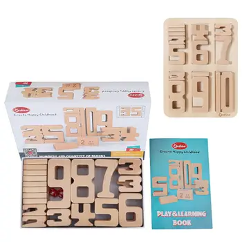 Medinė Skaičių Dėlionė Montessori Žaislai Kvadratų Matematikos Skaičiavimo Pradžioje Švietimo Valdybos Įspūdį Žaislai Vaikams Dovanų
