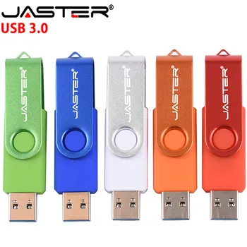 JASTER USB 3.0 plastiko 11 spalvų Pasukti usb 
