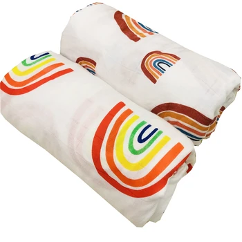 Vaikams geriausia naujagimio muslino bambuko pluošto kūdikių antklodė suvystyti wrap antklodės vonia gazas kūdikių etapas