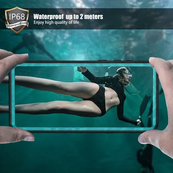 IP68 360 Visas Apsaugos Vandeniui Telefono dėklas Samsung Note10 S10 S9 Plus Plaukimo, nardymo Padengti S20 Pastaba 10+ 9 8 Coque