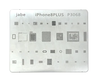 16pcsFull Nustatyti Lydmetalis Šabloną Skirti BGA Reballing Trafaretas IPhone 4 4s 5 5s 5c 6 6+ 6S 6s+ 7 7+ SE 8 8Plus X iPad Suvirinimo