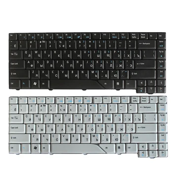 Rusų Klaviatūra Acer Aspire 5715 5715Z 5720G 5720Z 5720ZG 5910G 5920G 5920ZG 5950G RU Black/white nešiojamojo kompiuterio klaviatūra