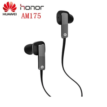 Originalus Huawei Honor AM175 Ausinės Dinaminis Subalansuotą Armatūra Dual Vienetas Ausines su Mic In-Ear
