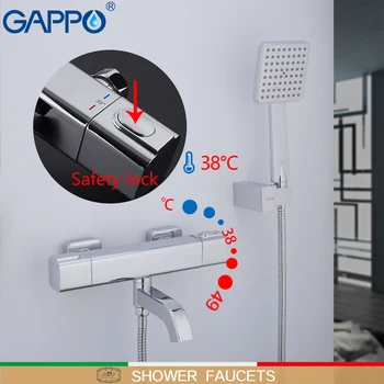 GAPPO Vonios maišytuvas vonios maišytuvai termostatiniai maišytuvai voniai vonios kambarys žalvario ir 