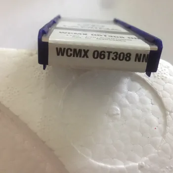 WCMX06T308-NN 30 Originalus LAMINA karbido įterpti su geriausios kokybės 10vnt/lot nemokamas pristatymas