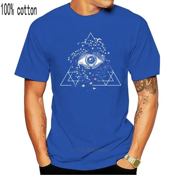 Sakralinės Geometrijos Abstrakčios Dvasinės Šamanas Vietos Hip-Hop Naujovė T Marškiniai Vyrams, Prekės Ženklo Drabužių Viršų