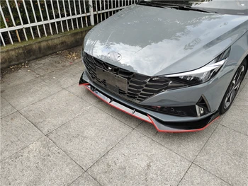 Už Elantra Kūno komplektas, spoileris, 2021-2022 Už Hyundai Elantra A ABS Galinis lip galinis spoileris Bamperio Difuzorius Buferiai Raštas