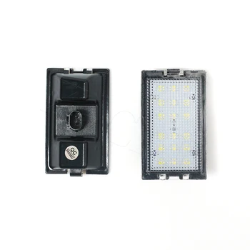 X-AUTOMOBILIŲ Klaidų 2vnt LED Licenciją Plokštelės Šviesos Numerį Šviesos Land Rover Atrasti 3/4 LR3 LR4 L319 Freelander 2 LR2 L359