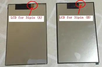 Nemokamas Pristatymas 10.1 colių LCD 31 pin(1280*800), Naujas Digma Plokštumos 1550S 3G PS1163MG LCD Ekranas, 