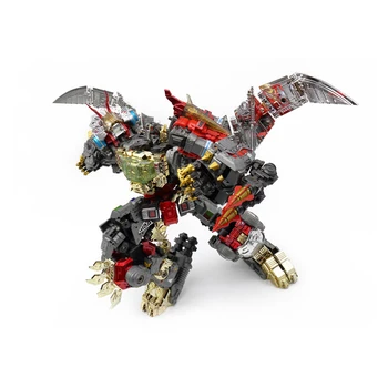 TOMY Transformers Beast Dinoking Dinozaurų Penkių dalių Kolekcija Prabanga G-sukurti Surinkto Modelio Žaislą Dovanų