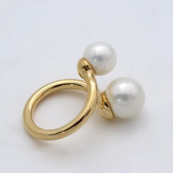 Cnjackstraw brand factory vario aukštos kokybės gėlavandenių perlų šalikas sagės papuošalai šalikas sagtis multi-purpose aukso spalvos