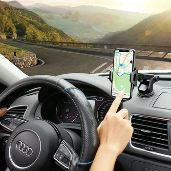 2020 Naujas prekinis, galinis Stiklo Svorio Gyvis Automobilinis Telefono Laikiklis iPhone Samsung 