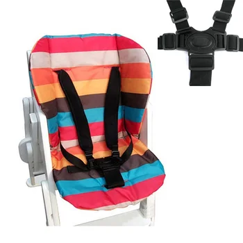 Nauja Universali 5 Taškų saugos diržus Kūdikio Sėdynės Saugos Diržai Vežimėlis, Aukšta Kėdutė Vaikams Saugiai Apsaugos Sėdynės Vežimėlio Diržų