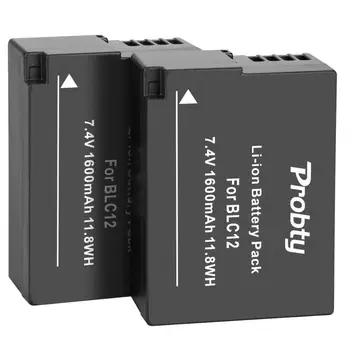 2vnt Probty NT-BLC12 NT BLC12 Bateriją Panasonic DMC-FZ1000 DMC-FZ200 DMC-DMC G5-G6 DMC-G7 DMC-GX8 DMC-G85 DMC-GH2 Fotoaparate