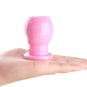 Unisex Silikono Butt Plug Dušą Klizma Analinis Tuščiaviduriai Analinis Kaištis Sekso Žaislai Moteris Vyrų Sekso Produktai Erotika Suaugusiųjų Produktų Mylėtojas