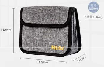 4 kišenės 100mm aikštėje Objektyvo Filtras saugojimo bylos maišelį padengti langelį 100*100mm 100*150mm filtras gali būti pritvirtinta prie trikojo
