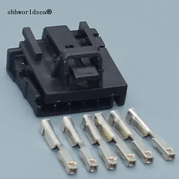 Shhworldsea 5 pin 0,6 mm auto elektros būsto prijunkite laidus pajungti kabelio jungtis plug 8R0973605 8R0 973 605