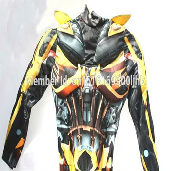 2018 naujas Optimus Prime Kamane superhero viso kūno kostiumai karnavaliniai kostiumai Disfraces raumenų cosplay kostiumas