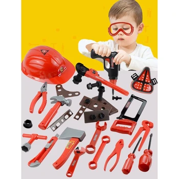 26Pcs Sodo Įrankiai, Žaislai Apsimesti Žaisti Taisymo Įrankis Aplinkos Inžinerijos Plastiko Priežiūros Įrankiai, Dovanos Vaikams