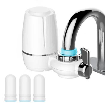 7 sluoksnių gryninimo Keraminiai filtrai vandens čiaupo filtras valytuvas virtuvės maišytuvas Pridėti ir 3 vnt. Filtrų kasetės Sietelis