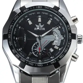 Prabangos Prekės SEWOR Laikrodžiai Vyrams Automatinis Mechaninis laikrodis Vyrams, Sporto Laikrodžiai relogio masculino reloj hombre montre homme