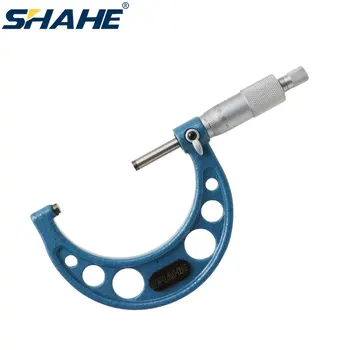 SHAHE 0.01 mm 50-75 mm, mėlyna už staliuko mechaninė gabaritų mikrometro matavimo įrankis Micrometric suportas