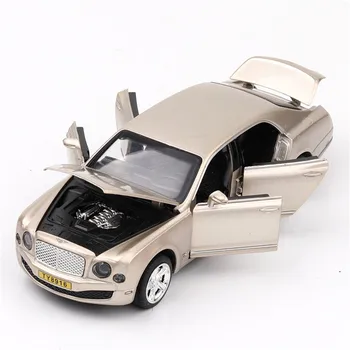 Automobilio Modelis 1:32 Mulsanne Lydinio Traukti Atgal Diecasts Greitis Vaikų Žaislas Žaidimas Metalo Apdaila Berniukas Kalėdų Dovana Automobilius Žaislai