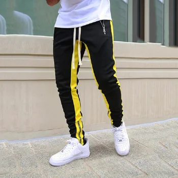 Vyrai Poilsiu Atsitiktinis Kelnės Vyrams Nuosėdos Tracksuit Hip-Hop Streetwear Liesas Kelnės Jogger Sweatpants Sportinę Track Kelnės