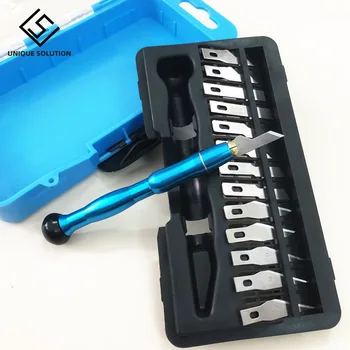 Apipjaustymas pen peilis Grandiklis 15 dalių Rinkinys 3D spausdintuvą, Frezavimo įrankis, PLA ABS PETG medžiagos Modelis genėjimo Frezavimo įrenginys