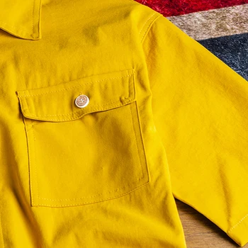 Sokotoo vyriški trumpomis rankovėmis kulkšnies ilgis jumpsuits Atsitiktinis palaidų kišenes, darbo drabužiai, darbo drabužius Juoda Geltona