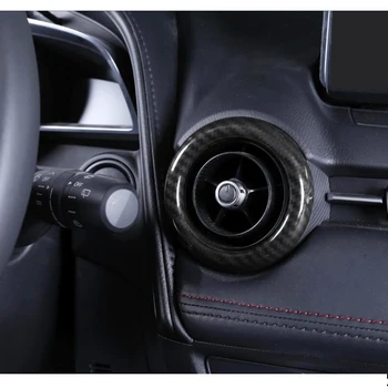 ABS Priekiniai Centrinio prietaisų Skydelio Oro Kondicionavimo AC Ventiliacijos Angos Dangtelis Mazda CX-3 CX3 CX 3 2016 2017 2018 Automobilių Optikos Reikmenys