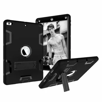 Naujas Šarvai Case For iPad 2 ORO m. Vaikams Saugaus Sunkiųjų Silikono Hard Cover For iPad Oro 2 ipadair 2 Tablet Atveju +Filmas+Rašiklis