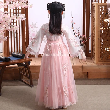 2021 hanfu senovės kinų tradicinių kostiumų merginos scenoje šokio spektaklis suknelė moteris liaudies pasakų tangsuit princesė suknelė