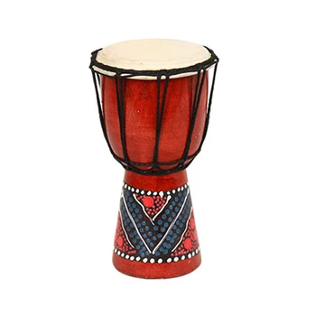 4 Colių 6 Colių, Profesionalus Afrikos Djembe Būgnų Mediniai Ožkos Odos, Gera Garso Tradicinis Muzikos Instrumentas