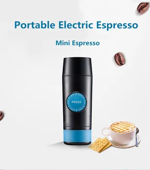 2 in 1 Kapsulėje & Žemės Mini Espresso Nešiojamų Kavos virimo aparatas Karšto ir Šalto Gavyba USB Elektros Kavos Miltelių Formavimo Mašina