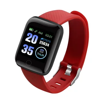 116 Smart Watch Širdies ritmo Fitness Tracker Laikrodžiai Vyrams, Moterims, Kraujo Spaudimo Monitorius Vandeniui Sporto Smartwatch 