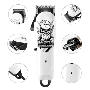 Surker plaukų žoliapjovės sk-309 USB įkraunama plaukų clipper mažesne mašina aliejus galvos clipper plaukų cutter barzda žoliapjovės