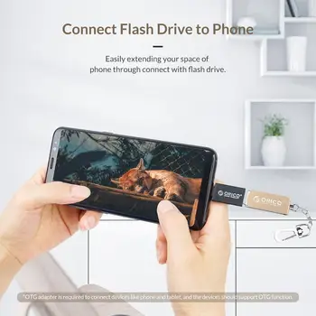 ORICO USB Flash Drive, Metalo 64GB 32GB 16GB USB 2.0 Flash Atminties USB Saugojimo 