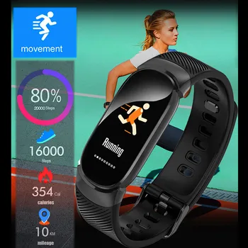 Fitness Tracker Širdies ritmo Monitorius 